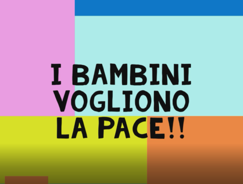 i bambini vogliono la pace