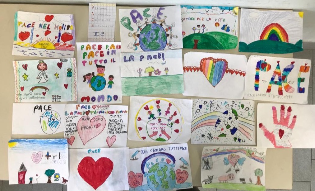 Disegni di pace classe 2c