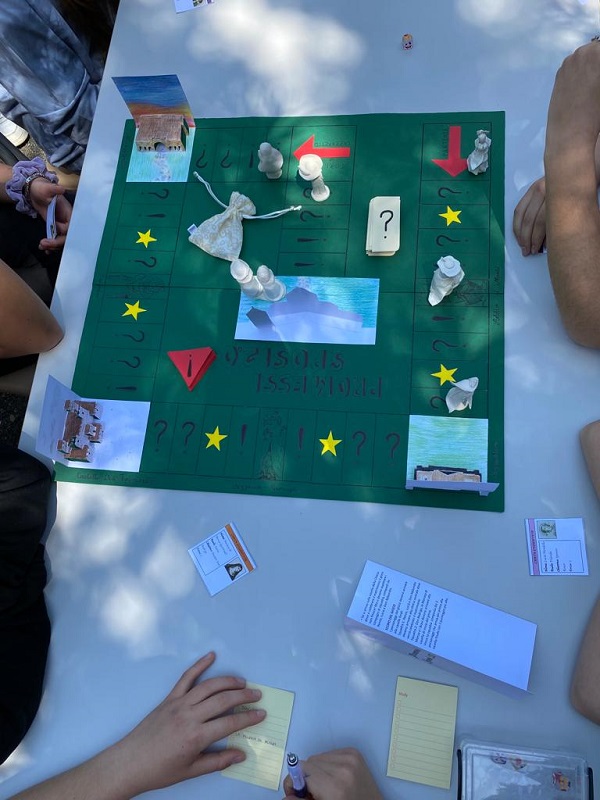 alunni giocano a promessi sposi 2.0