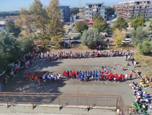 Foto aerea manigfestazione