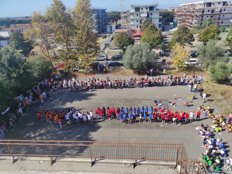 Foto aerea manigfestazione