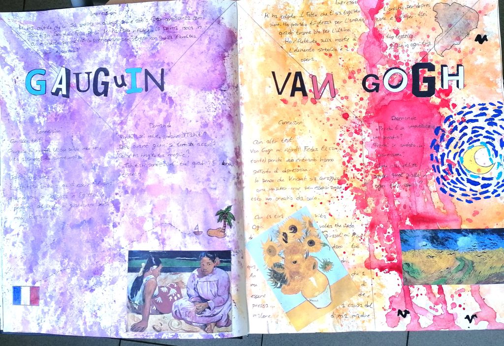 Van Gogh e Gauguin a confronto