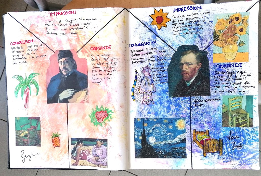 Van Gogh e Gauguin a confronto