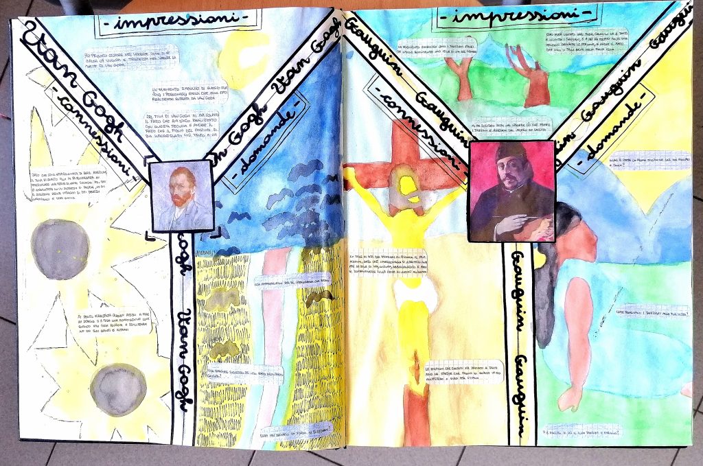 Van Gogh e Gauguin a confronto