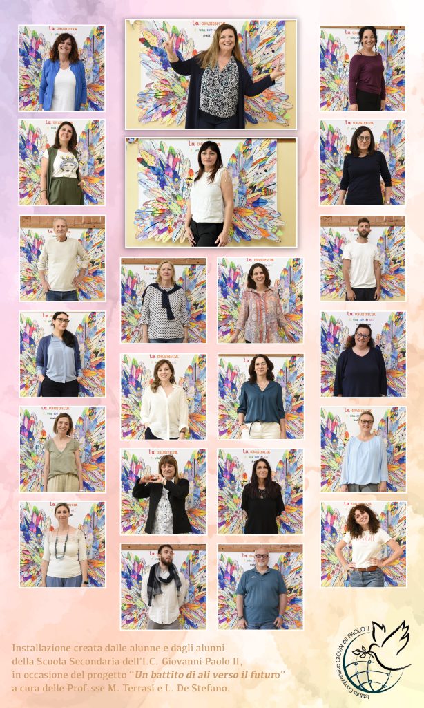 collage fotografico docenti