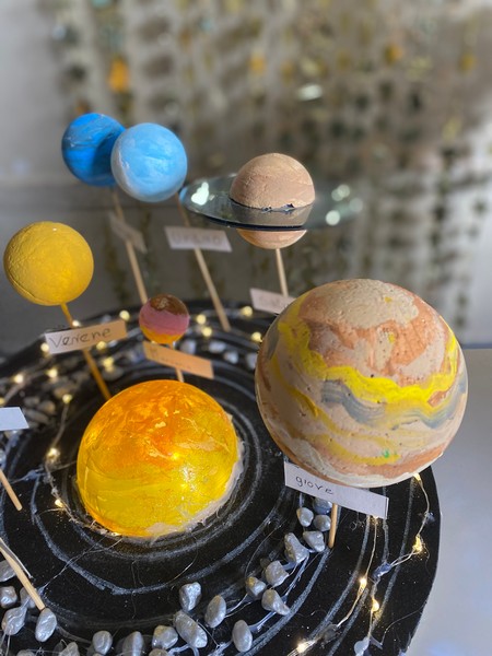 modello 3d sistema solare