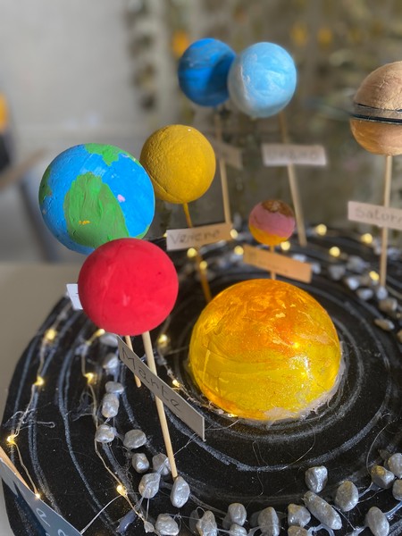 modello 3d sistema solare