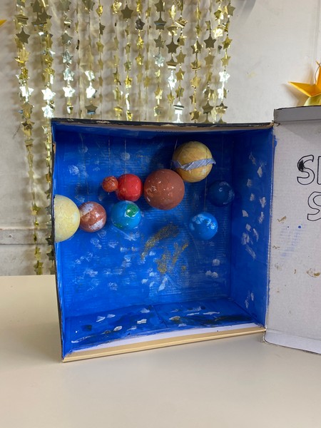 modello 3d sistema solare