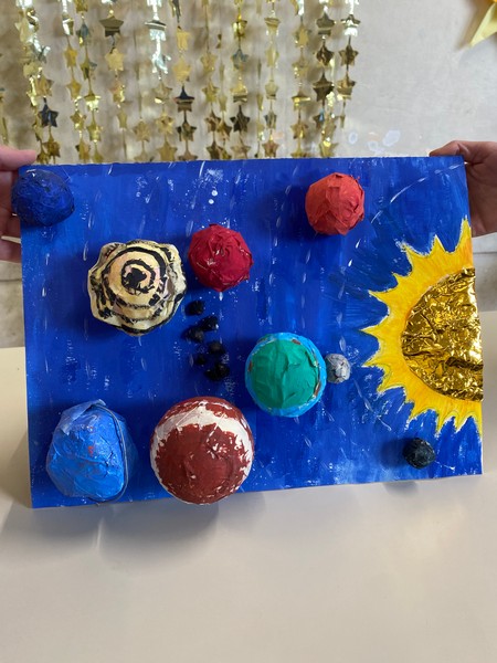 modello 3d sistema solare