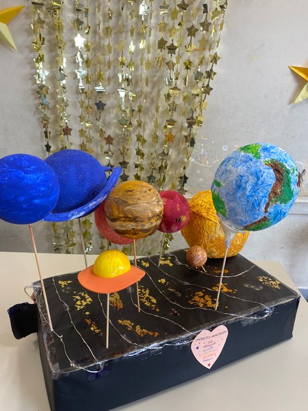 modello 3d sistema solare
