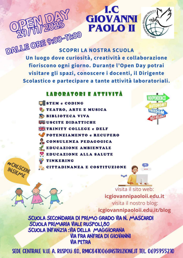 locandina open day